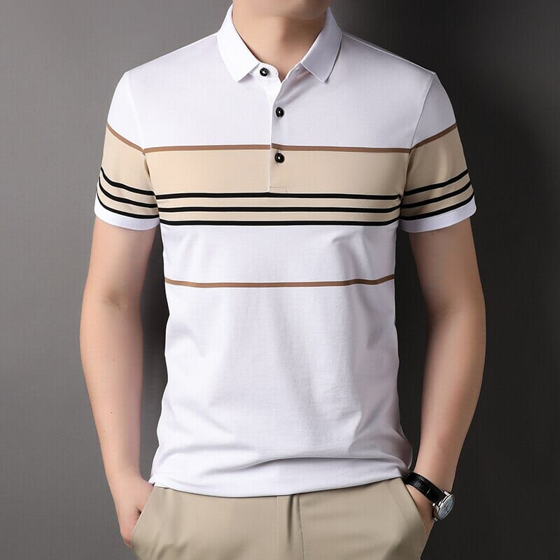 Camisa Polo Masculina Listrada Orizzonte