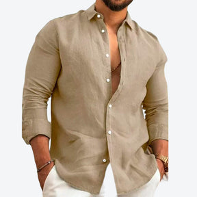 Camisa de Linho Premium Hombre